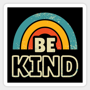 Be Kind Retro Colors Magnet